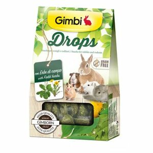 GIMBI Drops pre hlodavce s poľnými bylinkami 50 g vyobraziť