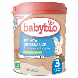 BABYBIO Primea 3 batoľacie dojčenské bio mlieko 800 g vyobraziť