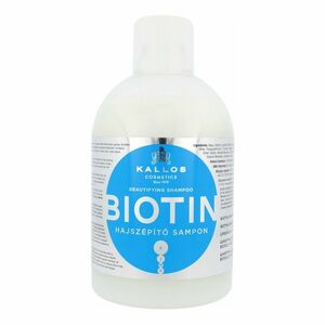 KALLOS Cosmetics Biotín šampón 1000 ml vyobraziť