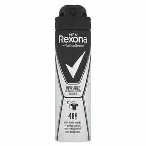 REXONA Men Invisible Black&White dezodorant 150 ml vyobraziť