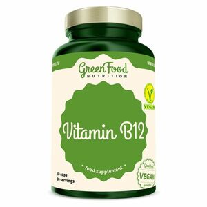 GREENFOOD NUTRITION Vitamín B12 60 kapsúl vyobraziť