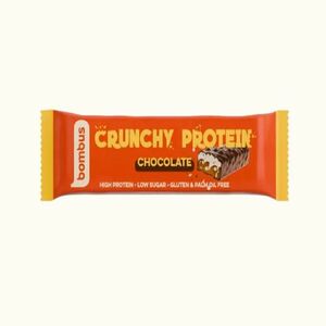 BOMBUS Crunchy proteín chocolate 50 g vyobraziť