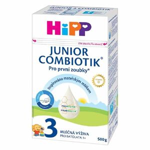 HiPP 3 JUNIOR Combiotik mliečna batoľacia výživa, 500g - HiPP 3 JUNIOR Combiotik 500 g vyobraziť
