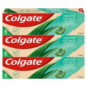COLGATE Natural Extracts Aloe Vera zubná pasta 3 x 75ml vyobraziť