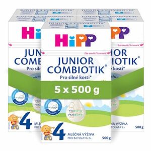 HiPP 4 Junior combiotik pokračovacie batoľacie mlieko 5 x 500 g vyobraziť