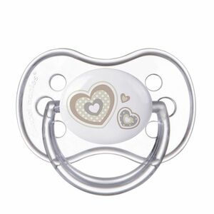 CANPOL BABIES Cumlík silikónový symetrický NEWBORN BABY 6-18m béžový vyobraziť