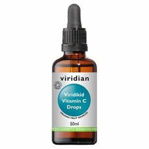VIRIDIAN Nutrition organic viridikid vitamin C drops 50 ml vyobraziť