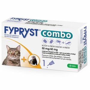 FYPRYST combo spot-on 50 mg/60 mg mačky a fretky 1x0, 5 ml vyobraziť