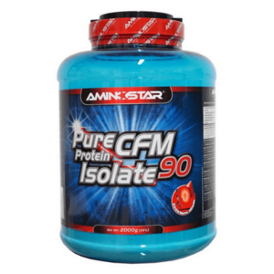 AMINOSTAR Pure CFM proteín isolate 90% príchuť jahoda 2000 g vyobraziť