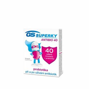 GS Superky Antibio 40 10 kapsúl vyobraziť