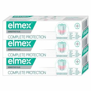 ELMEX Complete Care Sensitive zubná pasta 3 x 75 ml vyobraziť