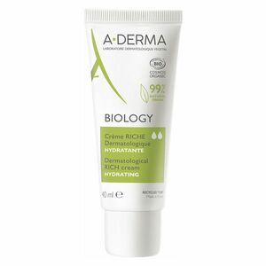 A-DERMA Biology Dermatologický výživný krém hydratačný 40 ml vyobraziť