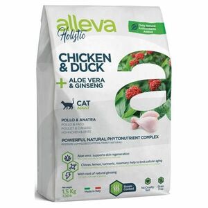 ALLEVA Holistic Adult Chicken&Duck granule pre mačky 1, 5 kg vyobraziť
