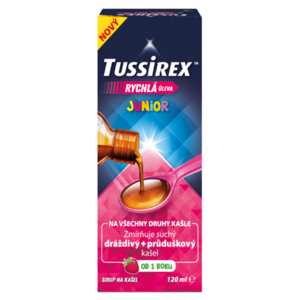 TUSSIREX Sirup na kašeľ 120 ml vyobraziť