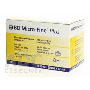 BD Micro Fine Pen Needle 30g ihly do aplikátorov inzulínu ks 100 ks vyobraziť