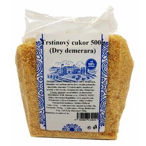 Najtelo Trstinový cukor Dry Demerara 500 g vyobraziť