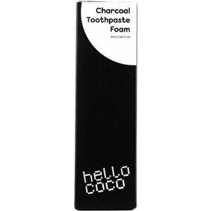hello coco Penová zubná pasta s aktívnym uhlím 50 ml vyobraziť