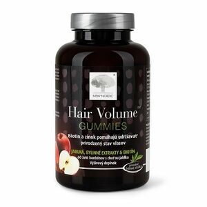 New Nordic Hair Volume Gummies pre zdravé, silné a krásne vlasy, želé 60 ks vyobraziť