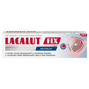 Lacalut FIX extra silný fixačný krém, neutrálny 40 g vyobraziť