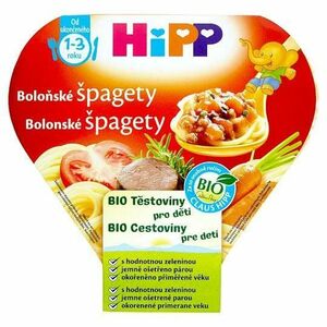 HiPP Príkrm zeleninovo-mäsový BIO Bolonské špagety 250 g vyobraziť