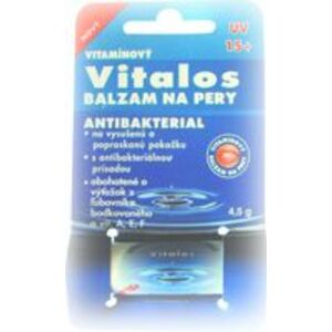 Vitalos Balzam na pery antibakterial SPF 15 vitamínový vyobraziť