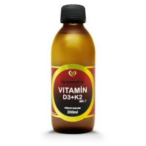 Lipozomálny vitamín D3+K2 vyobraziť
