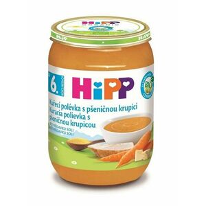 HiPP BIO Kuracia polievka s pšeničnou krupicou 190 g vyobraziť