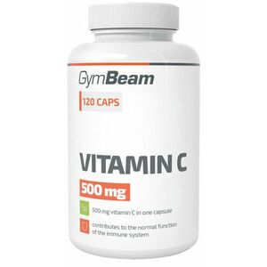 GymBeam Vitamin C 500 mg, 120 kapsúl vyobraziť