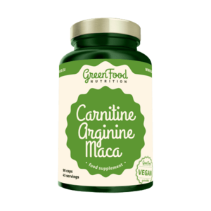 GreenFood Nutrition Carnitín+Arginín+Maca 90 kapsúl vyobraziť