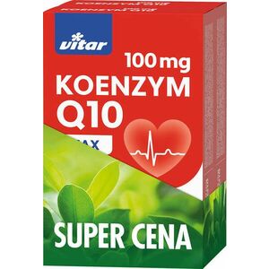 Vitar Koenzym Q10 Max 100 mg, 2 x 60 kapsúl vyobraziť