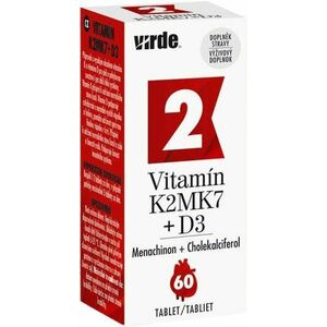 Virde Vitamin K2 MK7+D3 60 tabliet vyobraziť