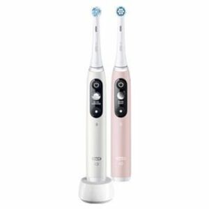 Oral-B iO Series 6 Duo White&Pink Elektrická zubná kefka vyobraziť