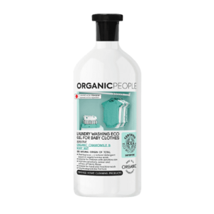 Organic People Ekologický prací gel pre detské prádlo, harmanček a mydlový orech 1000 ml vyobraziť