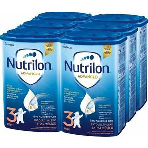 Nutrilon 3 batoľacia mliečna dojčenská výživa v prášku 6 x 800 g vyobraziť