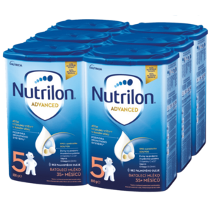 Nutrilon 5 detská mliečna dojčenská výživa v prášku 6 x 800 g vyobraziť