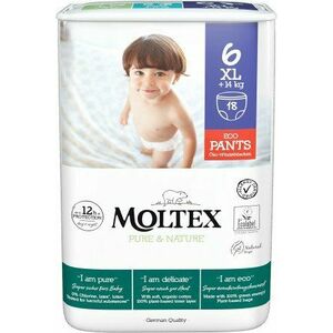 Moltex Pure & Nature Stretch Plienka XL 14+kg 18 ks vyobraziť