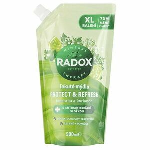 Radox Tekuté mydlo s náhradnou náplňou s antibakteriálnou zložkou Protect + Refresh 500 ml vyobraziť