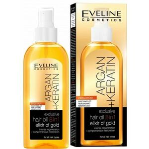 Eveline Cosmetics Argan + Keratin - olej na vlasy 8v1 150 ml vyobraziť