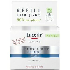 Eucerin Hyaluron - Filler + 3x effect nočný krém, náhradná náplň 50 ml vyobraziť