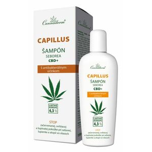 Cannaderm Capillus - šampón seborea CBD+ 150 ml vyobraziť