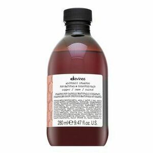 Davines Alchemic Shampoo farebný šampon pre zvýraznenie farby vlasov Copper 280 ml vyobraziť