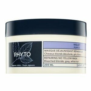 Phyto Purple Repairing No Yellow Mask neutralizujúca maska pre blond vlasy 200 ml vyobraziť