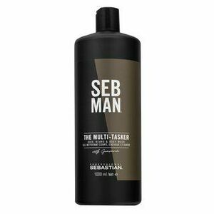 Sebastian Professional Man The Multi-Tasker 3-in-1 Shampoo šampón na vlasy, fúzy aj telo 1000 ml vyobraziť