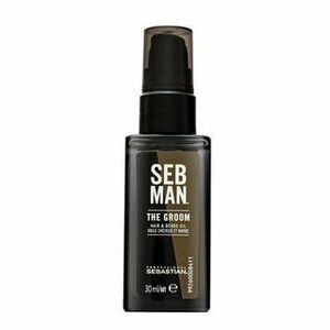 Sebastian Professional Man The Groom Hair & Beard Oil olej na vlasy, fúzy aj telo 30 ml vyobraziť