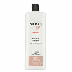 Nioxin System 3 Cleanser Shampoo čistiaci šampón pre jemné farbené vlasy 1000 ml vyobraziť