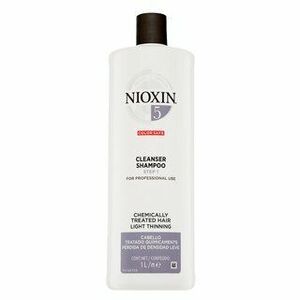 Nioxin System 5 Cleanser Shampoo čistiaci šampón pre chemicky ošetrené vlasy 1000 ml vyobraziť