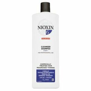 Nioxin System 6 Cleanser Shampoo čistiaci šampón pre chemicky ošetrené vlasy 1000 ml vyobraziť