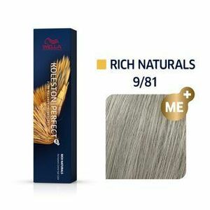 Wella Professionals Koleston Perfect Me+ Rich Naturals profesionálna permanentná farba na vlasy 9/81 60 ml vyobraziť