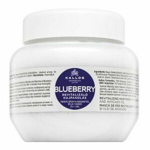 Kallos Blueberry Revitalizing Hair Mask pre suché a poškodené vlasy 275 ml vyobraziť