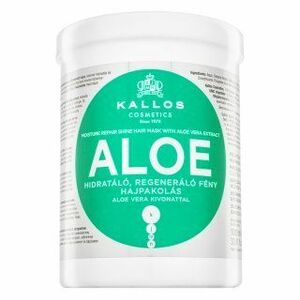 Kallos Aloe Moisture Repair Shine Hair Mask vyživujúca maska pre hebkosť a lesk vlasov 1000 ml vyobraziť